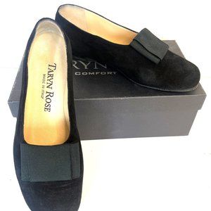 Taryn Rose Slip On Dark Blue Shoes